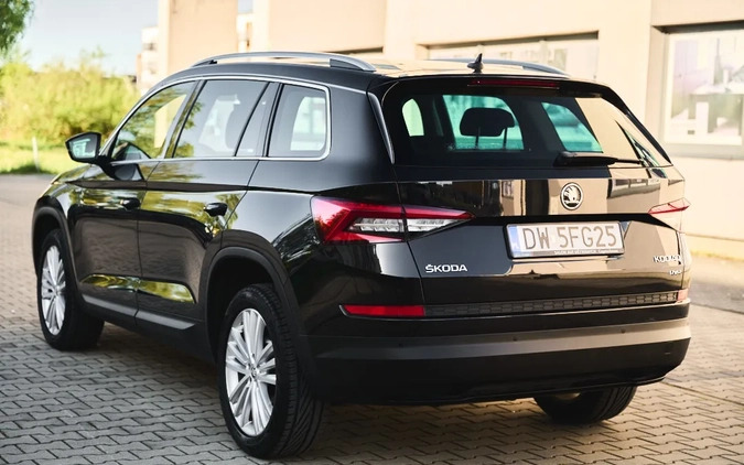 Skoda Kodiaq cena 94900 przebieg: 185000, rok produkcji 2019 z Płock małe 742